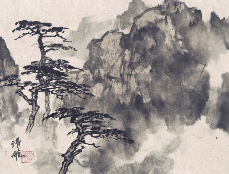 Morning Mist at Mt Huang 2008