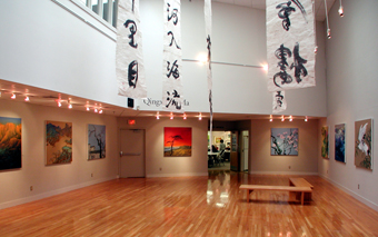 我的画展在 South Shore Art Center, MA 2002