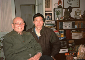 和李可染先生 1989